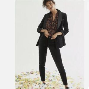 CAbi NWOT Black Gala Velveteen Velvet Pants Size 6